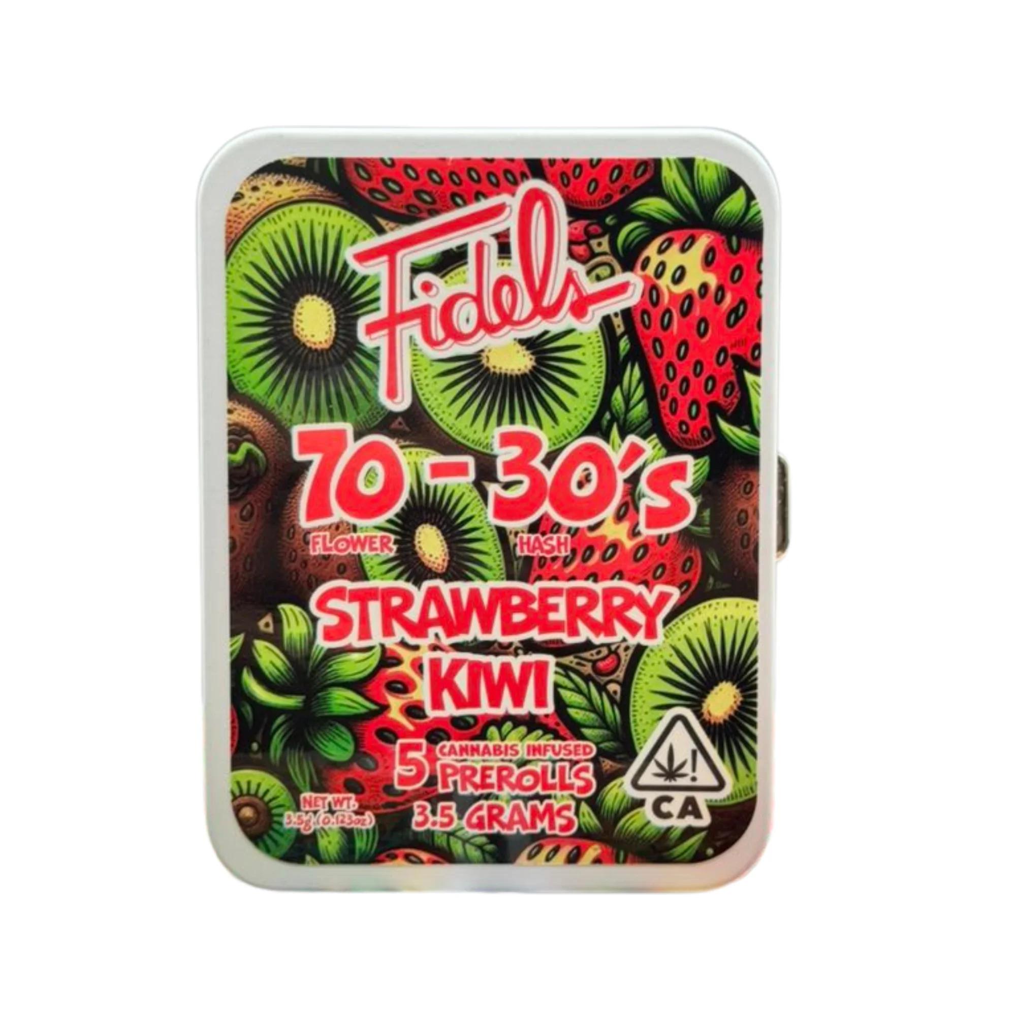 70% Flower | 30% Hashish - 5 J's Per Pack x 0.7g each