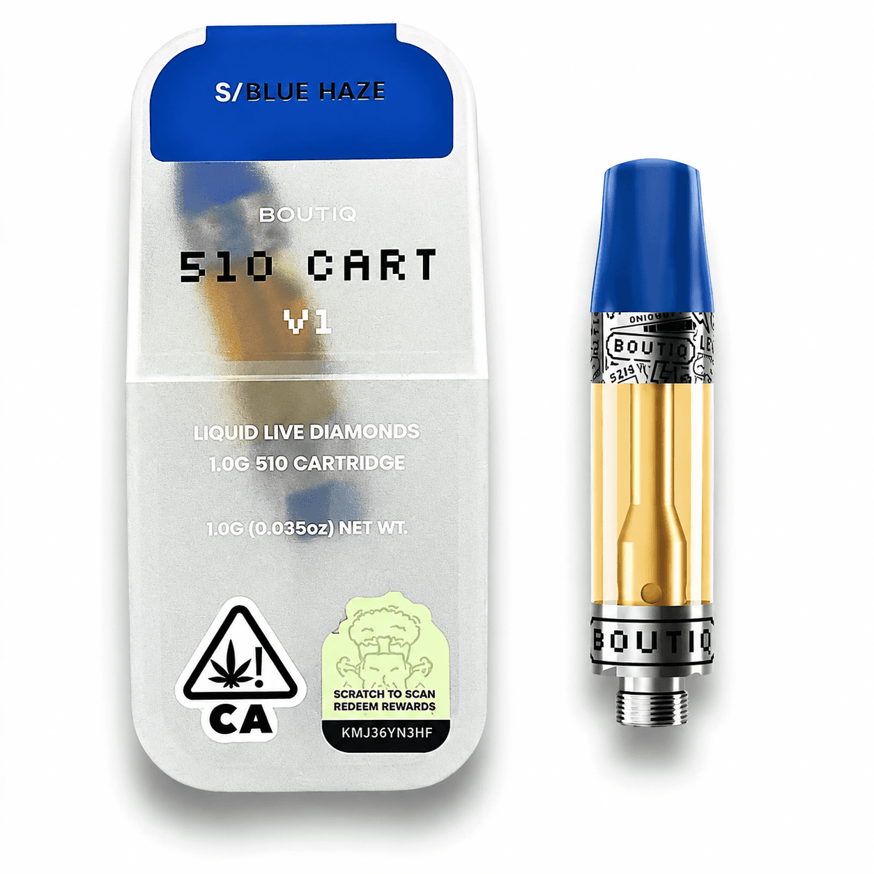 BOUTIQ 510 Cart V1 Liquid Live Diamonds | 1G |
