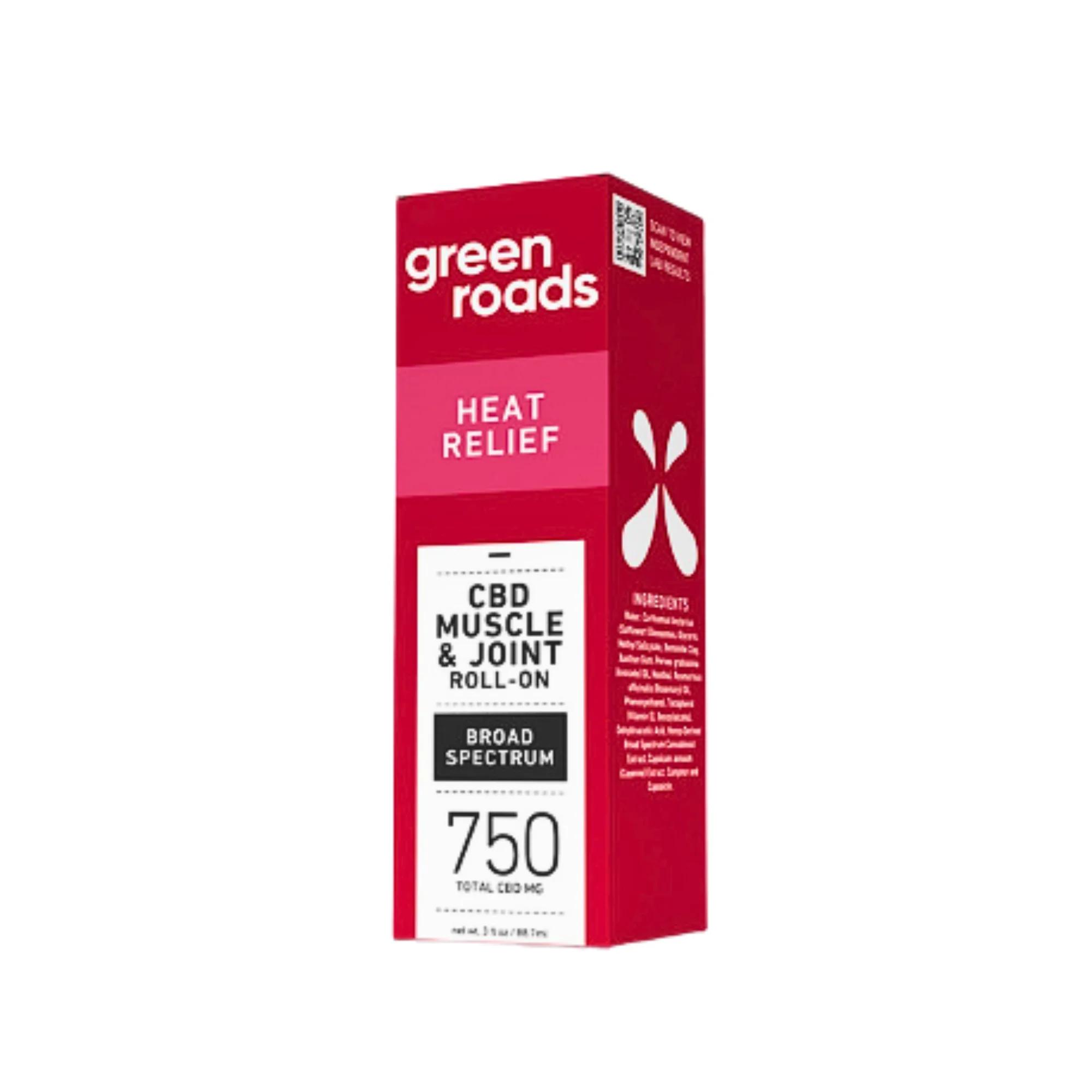 Heat Relief CBD Roll-On | 750mg (3 oz)