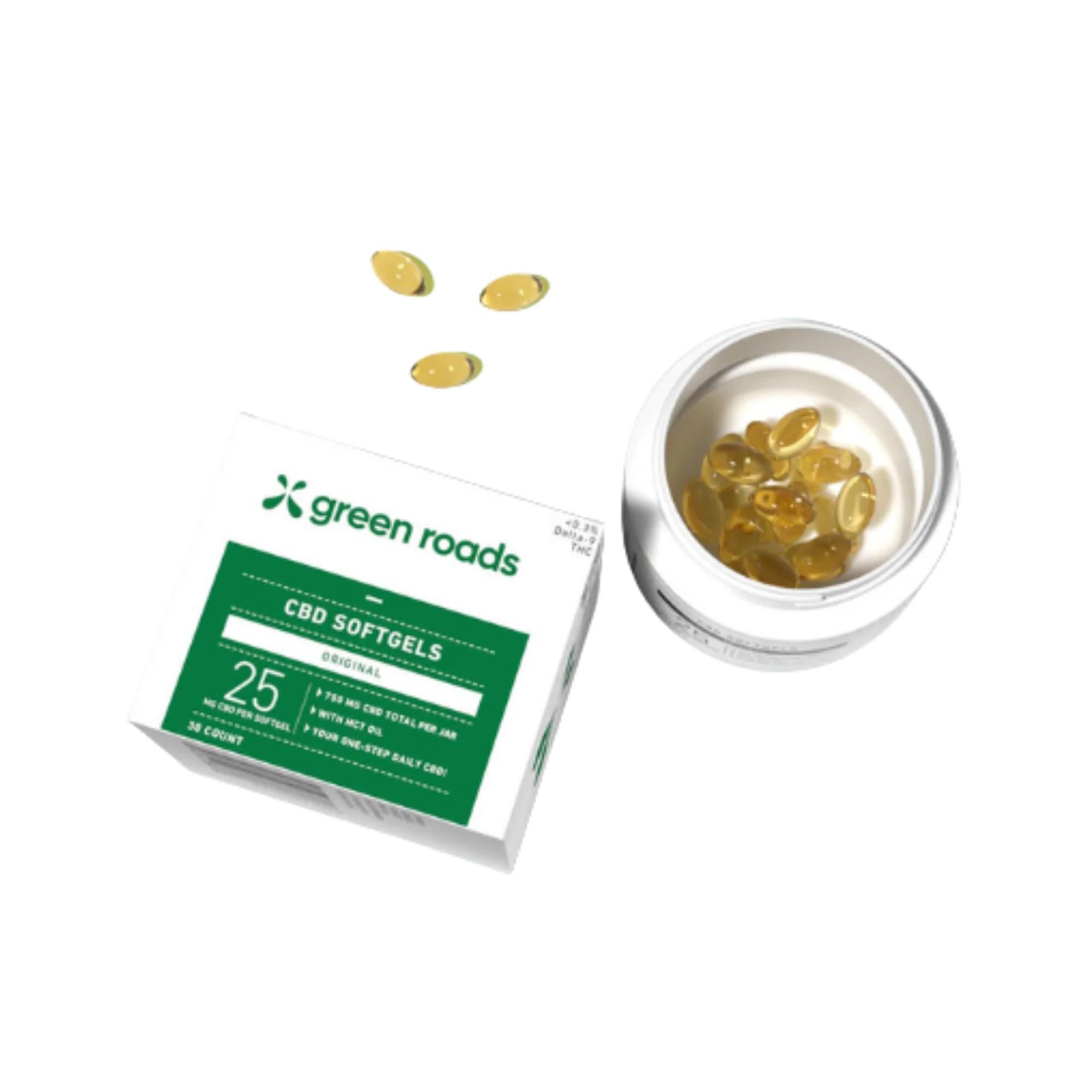 CBD Softgels | 30 Count | 750mg Total - Image 1