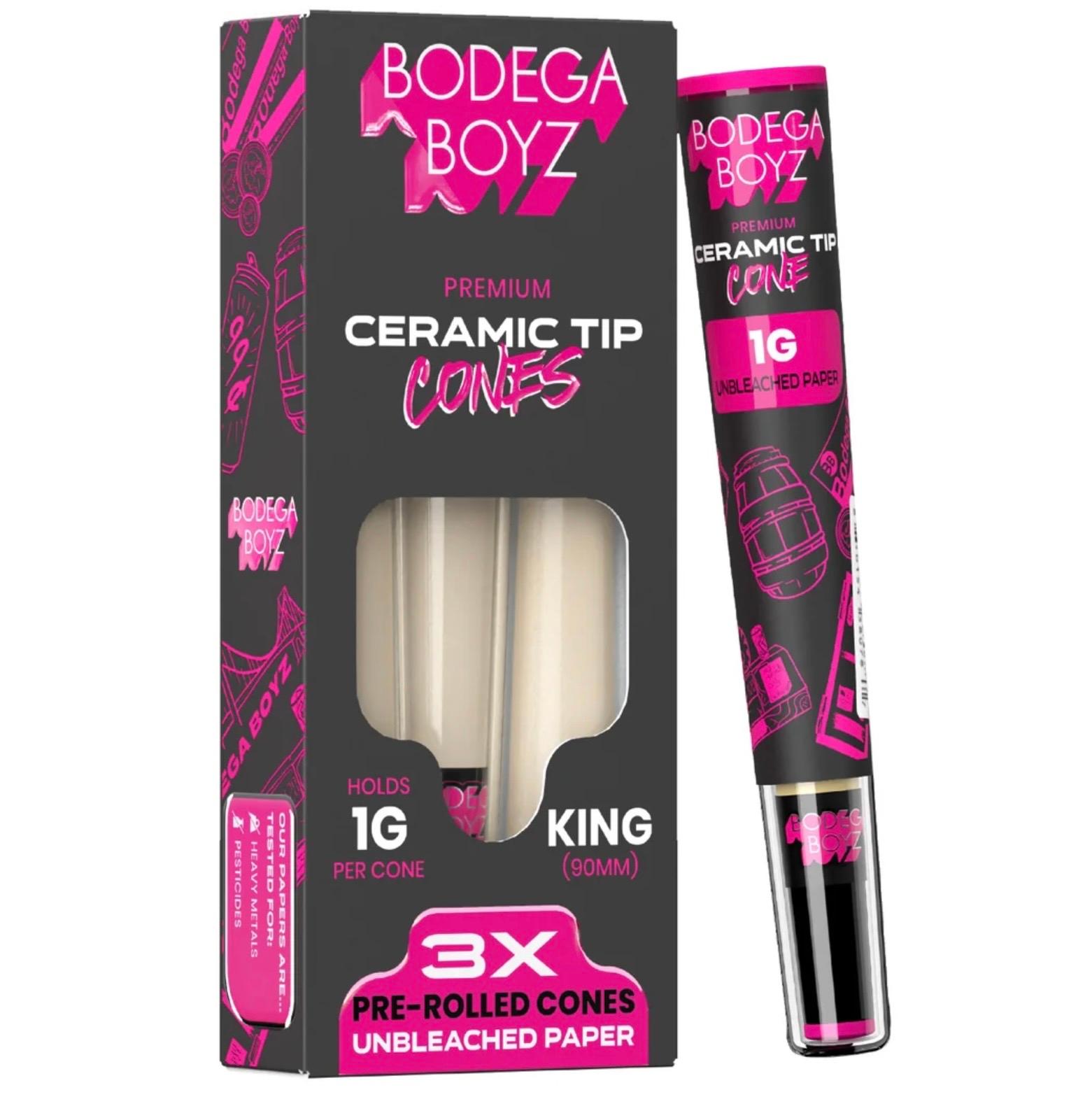 BODEGA BOYZ 3PK 1.0G CERAMIC TIP CONES — Фото 1