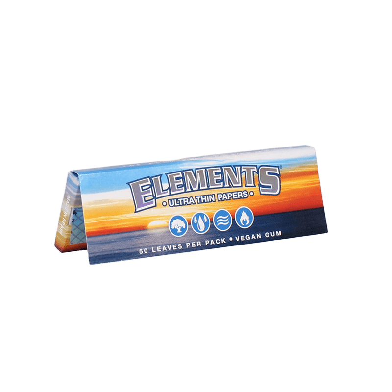 Elements 1 1/4 Size Ultra Thin Rice Rolling Paper - Image 1