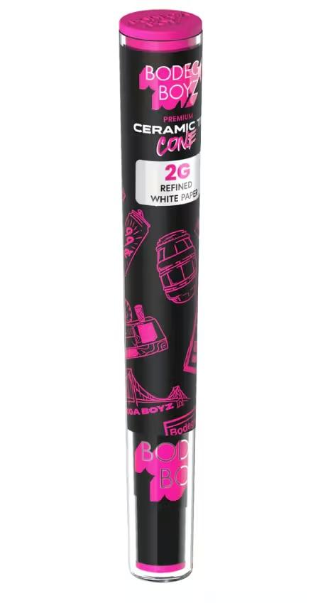 BODEGA BOYZ - REFINED WHITE PAPER 2G WITH "CERAMIC TIP" - CONE - XL 110MM  - Image 1