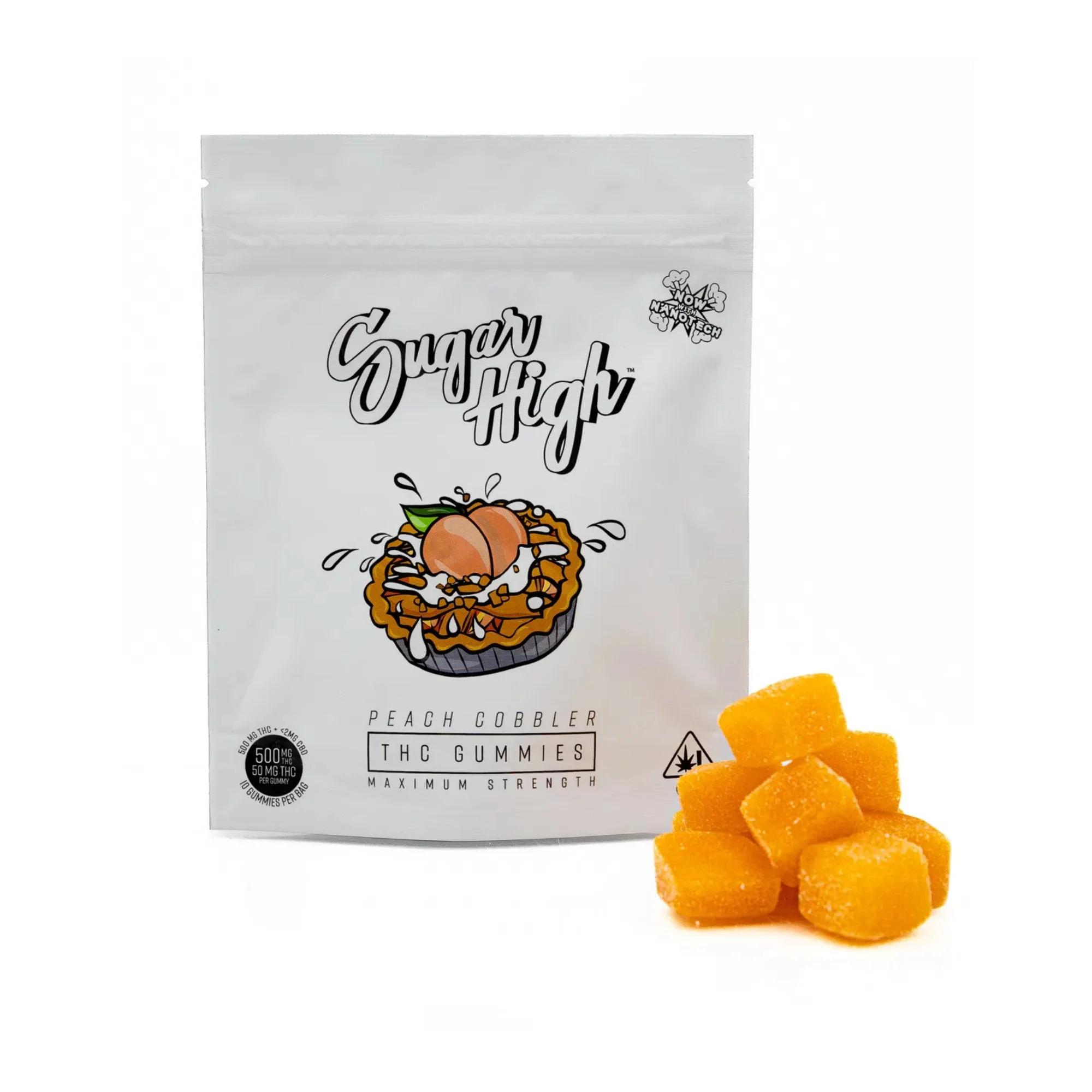 Sugar High THC Gummies | 500mg THC | 50mg Per Gummy - Image 1